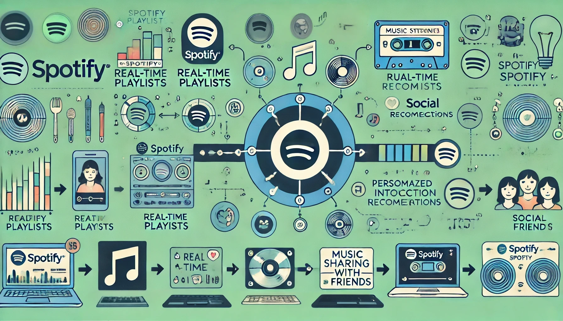spotify sosyal ağ