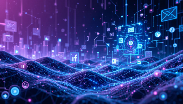 Kling AI'ın pazarlama sektörüne etkilerini anlatan bir görsel.